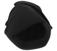 Protecteur de Moteur de Vélo Électrique 11,4x10,2x3,7 Pouces | Cache Anti-poussière en Polyester Noir, Ajustement Précis pour Moteurs Middrive et Moyeu, Entretien Réduit