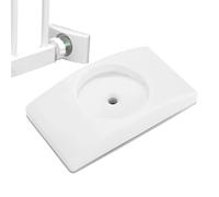 Protecteur de mur de porte bébé - Économiseur de mur d'extension de la porte d'escalier, de sécurité noirs Tamps de protection de pour portes montées sur pression - de protection de ga