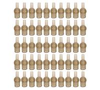 Protecteur de Nœud de Pêche, 50 Pièces, Perles de Tulipe en Caoutchouc Anti-Casse pour Une Utilisation Sécurisée des Appâts, 17mm