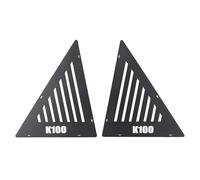 Protecteur de Panneau Latéral de Moto, en Alliage d'Aluminium, Housse Anti Impact et Résistante Aux Intempéries pour Vélos de Sport Cruiser, Paquet de 2 (K100)