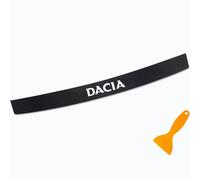 Protecteur De Pare-Chocs Arrière De Voiture en Fibre De Carbone pour Renault Dacia Autocollant De Bande De Protection De Seuil De Porte De Coffre Auto-adhésif Anti-Rayures avec Grattoir À Film