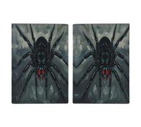 Protecteur de passeport effrayant araignée mince pour passeport essentiel de voyage compact portefeuille léger pour voyage, style, 20,3 x 13,8 cm, Style :, 20.3x13.8cm