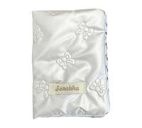 Protecteur de passeport en cuir synthétique - Porte-passeport en forme de nœud | Portefeuille de voyage pour passeport familial | Housse de passeport | Accessoires de voyage pour garçon et fille,