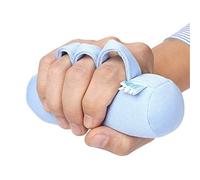 Protecteur de paume avec séparateurs de doigt, orthèse de contraction de la main, coussins de paume souples pour la prévention des contractures de doigt, ajustement à droite ou à gauche