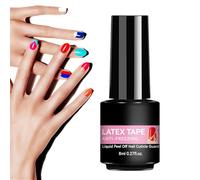 Protecteur De Peau Pour Vernis À Ongles - 7 ml à Séchage Rapide et Décollage Facile,Base de Gel Décollable,Pour Voyage d'Affaires Fête Intérieur École Petite Amie Épouse Amie Sœur Fille