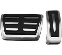 Protecteur de pédale de voiture Ensemble de pédales de voiture pour VW 2019 2020 LHD Pédale de voiture Carburant Accélérateur Frein Repose-pieds