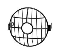 Protecteur De Phare Avant De Moto Couvercle De Grille De Phare Pour Café Pour Racer Pour Cruiser Couvercle Protection Grille Phare Avant(Round Center)