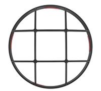 Protecteur de phare pour moto, grille de protection du phare en alliage d’aluminium T6063 résistant aux chocs, grille de protection en métallique noire pour les modèles 125,