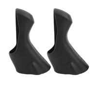 Protecteur de Poignée de Vélo, Manchons élastiques de Poignée de Vélo de Route en Silicone Confortable pour ST-R7000/8000 (Noir)