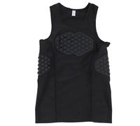 Protecteur de Poitrine de Baseball Breatteur Séchante Rapide et Chemise de Protection sans Manches EVA Sport Sport sans Manches pour Le Football de Softball