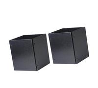 Protecteur de Poteau de Boîte aux Lettres, Protecteur de Base Réglable en Acier Inoxydable, Durable et Durable, Paquet de 2