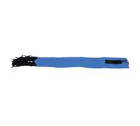 Protecteur de Queue de Cheval Sonew, Protection de Queue de Cheval en Tissu Non tissé avec Sac de Queue de Cheval de Conception de Crochet et de Boucle à Frange (Blue)