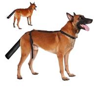 Protecteur de Queue de Chien Anti-léchage Housse Protection Queue Chien pour Les Plaies avec Fournitures Couverture Plaie en Tissu Oxford à Extrémité Ouverte, L