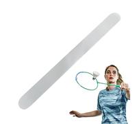 Protecteur de raquuette - 1,38 x 14,57 po Ruban de finition grip | Autocollants transparents pour cadre de raquuette, bande de protection invisible, autocollant de protection pour raquette de b