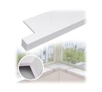 Protecteur De Rebord De Fenêtre Auto-adhésif Fenêtre Sills Couvercle Plaque De Remplacement Étanche Décorative Matériel Acrylique Facile À Installer, for Rénover De Décoration Intérieure(130cm x 10cm