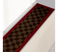 Protecteur De Rebord Fenêtre, Couverture, Imperméable, Résistant À l'huile, Aux Rayures, l'usure, Dissimule Les Imperfections, Protection, Décoration(Brown,79x6IN)