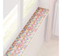 Protecteur De Rebord Fenêtre, Tapis, Peut Être Coupé À La Taille, for Rebords Étroits, Résistant l'huile, Imperméable, Décoration(200x15CM/79x6IN)