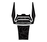 Protecteur De RéServoir Autocollants pour BMW R1300GS Adventure R 1300GS GSA 2024 2025, Protections Latérales pour Réservoir, Gel, Protection De Peinture Protection des Genoux(Noir,X-3)