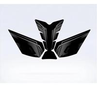 Protecteur De RéServoir Autocollants pour Moto, Protection Latérale De Réservoir, Genouillères, pour Kawasaki pour ZX-4R pour ZX-4RR Protection des Genoux(Couleur 4,X-4)