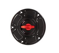 Protecteur de réservoir Bouchon De Réservoir À Ouverture Rapide pour Moto pour H-Onda CB1300S 2005-2009, CBF500 2004-2005, CBF600 2004-2009, CBF1000 2000-2019(Rosso)