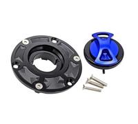 Protecteur de réservoir Bouchon De Réservoir À Ouverture Rapide sans Clé, Accessoires Moto pour Aprilia pour Tuono 1000 2003-2004(Turquesa)