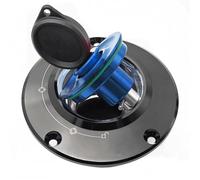 Protecteur de réservoir Bouchon De Réservoir Antivol À Clé pour Moto pour H-Onda CBR500R/RA 2016-2025 CB650F 2014 2015 2016 2017 2018 CBR650R 2019-2023 CB 650 F CBR R(Turquesa)