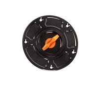 Protecteur de réservoir Bouchon De Réservoir Carburant, Couvercle, Accessoires Moto pour H-Onda NT650 1998-2005 NT700V 2006-2010 NSR250 MC18 MC21 CB150R 2018(Orange)
