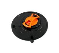 Protecteur de réservoir Couvercle De Protection Réservoir Moto À Ouverture Rapide pour Y-AMAHA pour FAZER FZ1 2006-2013, FZ1000 2001-2005, FZ6 2004-2011(Orange)