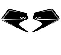 Protecteur De RéServoir Motorcycle Autocollant Côté Carburant Réservoir De Réservoir De Carburant pour CFMOTO 450NK Protector Decal Gas Gene Grip Tank Tax Protection des Genoux(Couleur 11)