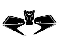 Protecteur De RéServoir Motorcycle Autocollant Côté Carburant Réservoir De Réservoir De Carburant pour CFMOTO 450NK Protector Decal Gas Gene Grip Tank Tax Protection des Genoux(Couleur 12)