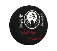Protecteur De Roue De Rechange Pour Toyota Rav4 Prado 14 ""15"" 16 "",Couverture De Pneu De Samouraï Japonais Warrior 4x4 Remorque Katana Bushido - Type 14 Inch #C