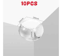 Protecteur De Sécurité En Silicone Pour Bébé,Couverture De Protection Des Bords Des Coins De Table,Angle Anticollision Pour Enfants,Protections D'angle De Meubles Pour Enf - Type 10pcs Round Shaped