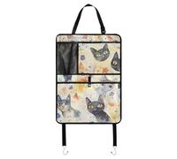 Protecteur de siège arrière de voiture organisateur pour tablette enfant Kickmats Behind The Seat Beauty Devon Rexcats Doré