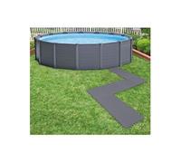 Intex Pools Protecteur de sol rembourré verrouillable 8 pièces 50×50×0,5 cm 1,9 m² 3202925