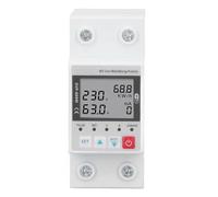Protecteur de sous-Tension de surtension WiFi 230V 50Hz 60Hz 63A Télécommande sous Tension Protecteur de Puissance de Tension (Pas de rétro-éclairage)