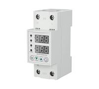 Protecteur de surintensité de relais, affichage numérique, surtension, sous-tension, protecteur de réenclenchement, protecteur de court-circuit 220V, 40A/63A(40A)
