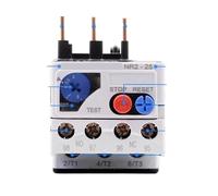 Protecteur de surintensité de relais thermique, 1 pièce, triphasé NR2-25 0,1-4A(NR2-25 1-1.6A)