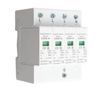 Protecteur de Surtension de Maison, Keenso 4P 220V 40KA Dispositif de Protection Contre la Surtension de Rail DIN de Surtension de Maison pour la Protection Contre la Foudre