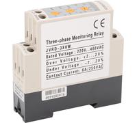 Protecteur de surtension et de sous-tension réglable Relais de surveillance triphasé JVRD?380W 380V