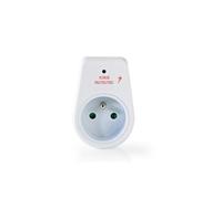 Protecteur de surtension Nedis EXSO100SPE1WT 1 prise Type E 13 500 A 16 A 3680 W Blanc