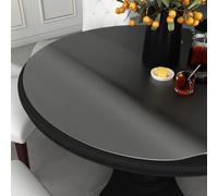 Protecteur de Table Mat Ø 100 cm 1,6 mm PVC Film Protection Nappe vidaXL