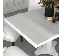 Protecteur de table mat 80x80 cm 2 mm PVC Transparent G