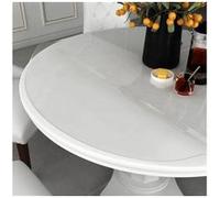 vidaXL Protecteur de table transparent Ø 70 cm 2 mm PVC