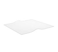 vidaXL Protecteur de table transparent 90x90 cm – PVC 2 mm – Imperméable