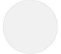 vidaXL Protecteur de table – Ø 120 cm – Imperméable PVC souple Transparent