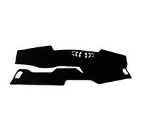 protecteur de tableau de bord de voiture Tapis Couverture Tableau Bord Voiture Accessoires Antidérapants Pour Changan Pour UNI-V 2022~2025(LHD Black)