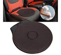 Protecteur de tapis de voiture antidérapant pour femmes enceintes âgées, coussin de siège pivotant, coussin de voiture rotatif à 360 ° rond, utilisation à domicile de bureau, coussin de voiture rotati
