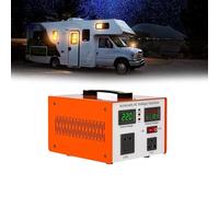 Protecteur de tension réglable 220 V Stabilisateur de tension de sortie Affichage de tension LED Protection multiple Erreur de sortie ± 5 % pour appareil de bureau à domicile 1500 W-110 V (2000 W, 110