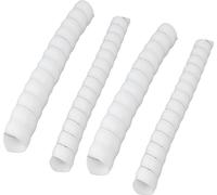 Protecteur de Tronc d'Arbre en Plastique Spiral Tree Guard Tube Protecteur d'Ecorce pour Protéger les Jeunes Plantes des Cerfs Lapins Rongeurs Tondeuses 4pcs