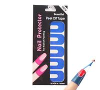 Protecteur de vernis à ongles - Gardiens de cuticules en forme de U doux, ruban d'ongle à l'épreuve du déversement | Accessoires de tampons de doigts, boucliers à ongles flexibles pour les femmes et l